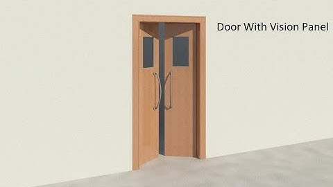 Door Vision Panel – Revit Tutorial