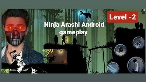 Ninja Arashi New Gameplay video Chapter-1 Level-2 Android game video