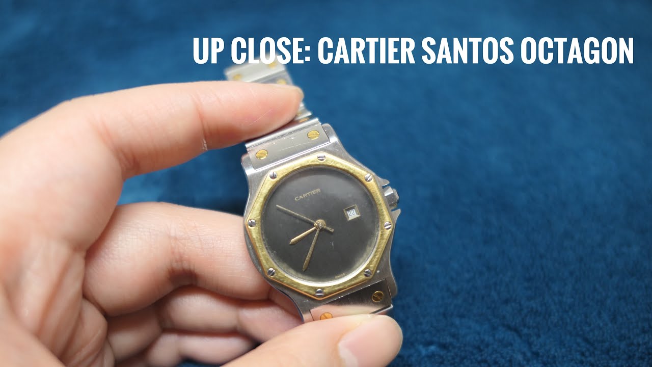 cartier santos octagon watch
