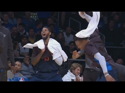 OKC Dominates Lakers Terrance Ferguson Windmill 2017 18 Season