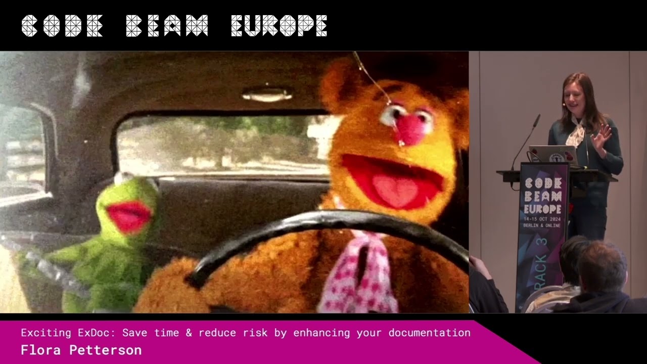 Exciting ExDoc: save time & reduce risk by enhancing your documentation- Flora Petterson | Code BEAM