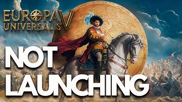 Europa Universalis V Not Launching/Crash On Startup/Crashing/Black Screen On PC Steam🎮🔥