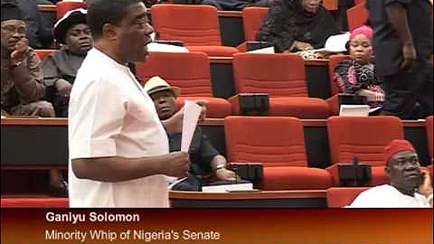 Senate Suspends Plenary in Honour of Zannah and Chukwumerije