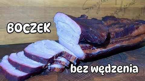 Boczek gotowany w łupinach cebuli🙂🧅