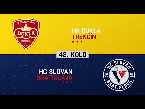 42.kolo Dukla Trenčín - HC Slovan Bratislava HIGHLIGHTS