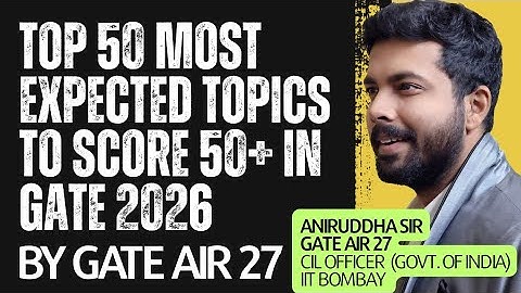 GATE 2026 Important Topics : Civil Engineering : Aptitude : Engineering Mathematics @TheCivilGuruji 