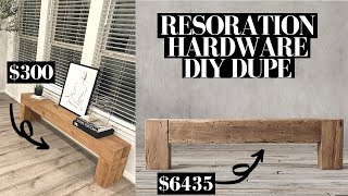 Diy Restoration Hardware Reclaimed