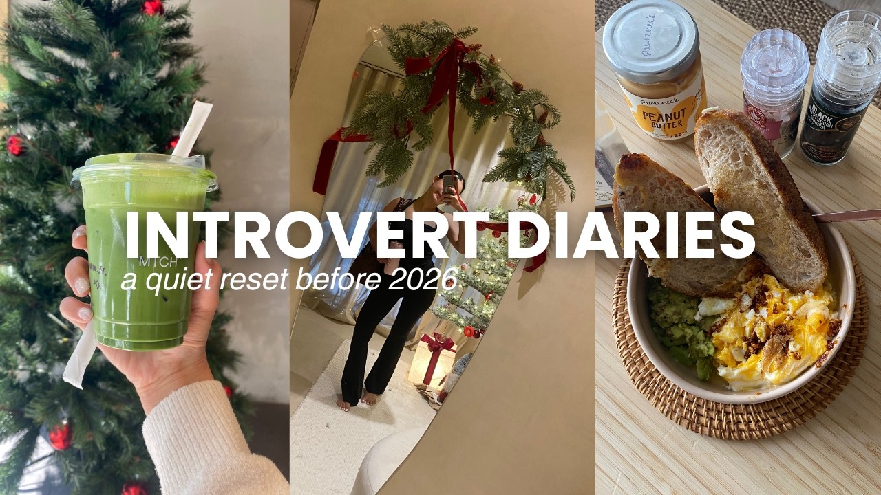 Introvert Diaries🎄 | ทบทวนตัวเองปลายปี, ทำ Vision Board, อยู่กับตัวเอง