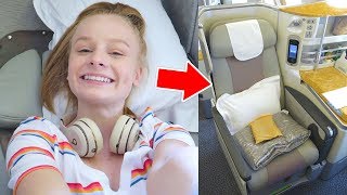 TEEN FLYING BUSINESS CLASS TO BALI! ✈️