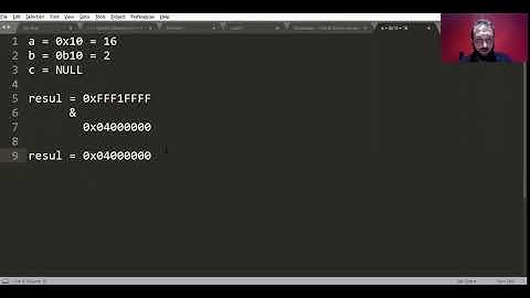 Operações bit-a-bit - Parte 1