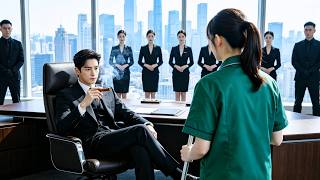 Firing 99 secretaries, the cold CEO fell in love with a 20yo cleaner and married her!