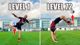 BEST FOOTBALL SKILLS - LEVEL 1 To LEVEL 100 -  (What's Your Level?)