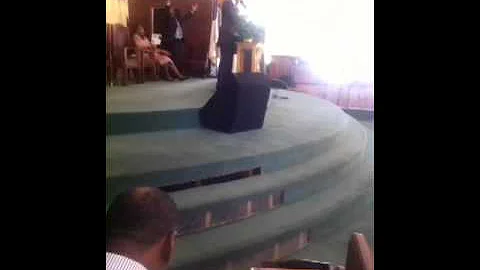 Tyquan Sparks honors Bishop Ronald Brown