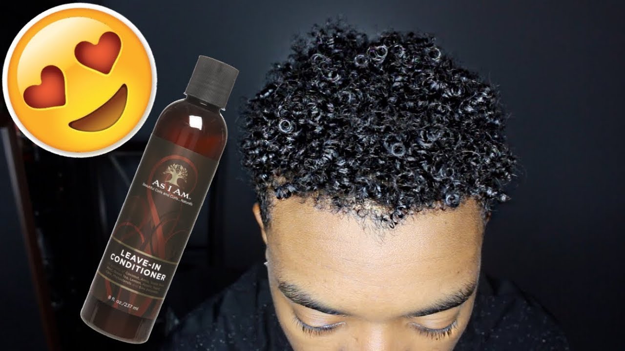 GET CURLY HAIR FOR BLACK MEN FT. AS I AM - YouTube