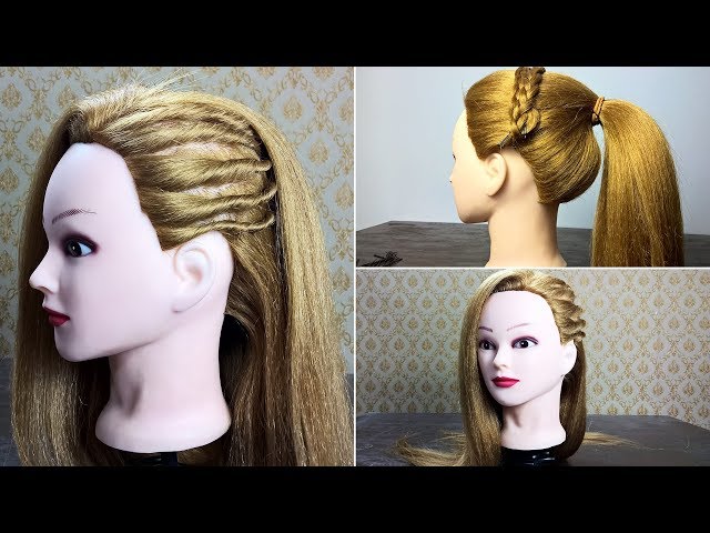 Long Messy hairstyles - Messy Braid Hairstyle Look | Open Hair Style For  Wedding And Party - YouTube