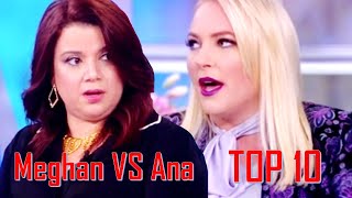 Top 10 Meghan VS Ana Navarro - The View