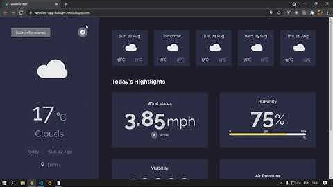 Weather App Review - Vue JS 3