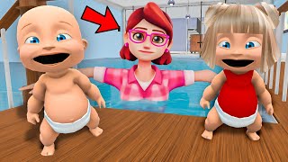 Baby & Girlfriend Flood CRAZY Mommy's House! screenshot 5