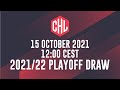 Playoff Draw | Champions Hockey League 2021/22