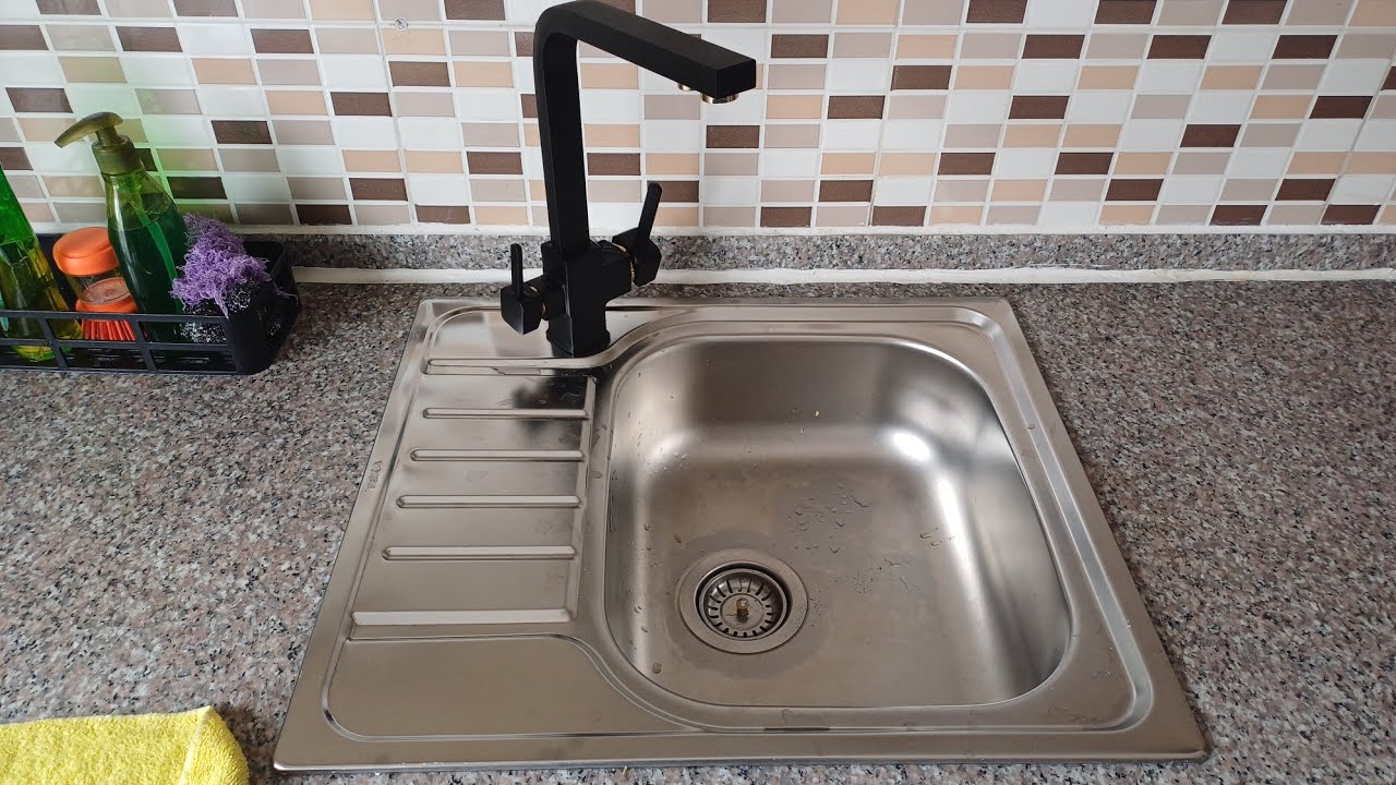 Teka Paslanmaz Çelik Evye Ve Arıtmalı Mutfak Bataryası Montajı