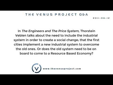 In The Engineers and The Price System, Thorstein Veblen talks about the need to include . . .