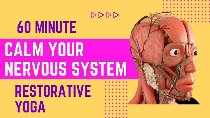 60 min Restorative Yoga to CALM your NERVOUS SYSTEM