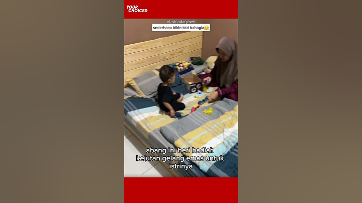 Masyaallah abang ini beri hadiah kejutan untuk istrinya bikin terharu