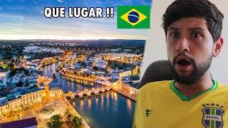 BRASILEIRO REAGINDO AO ALGARVE PORTUGAL ** Incrivel**