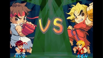 Ryu vs. Ken - Super Gem Fighter Mini Mix
