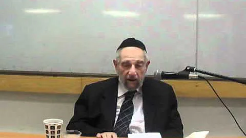 Rabbi Schonfeld - part 1/3