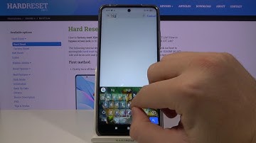 How to Enter Display Settings in XIAOMI Mi 10T Lite - Activate High Contrast Text Option