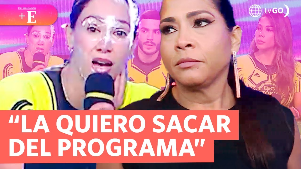 Katia Palma explotó contra Melissa Loza | Más Espectáculos (HOY)