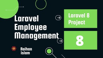 Employee Management Project in Laravel #8 department data table