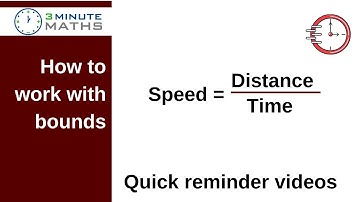 How to work out upper and lower bounds 4 - GCSE question grade 7+