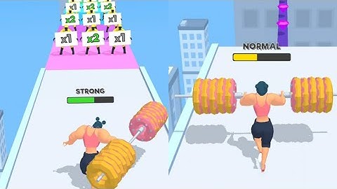 Weight Runner 3D Game All Levels New Update Level 6-7