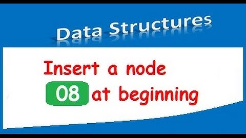 Linked List in C - Insert a node at beginning