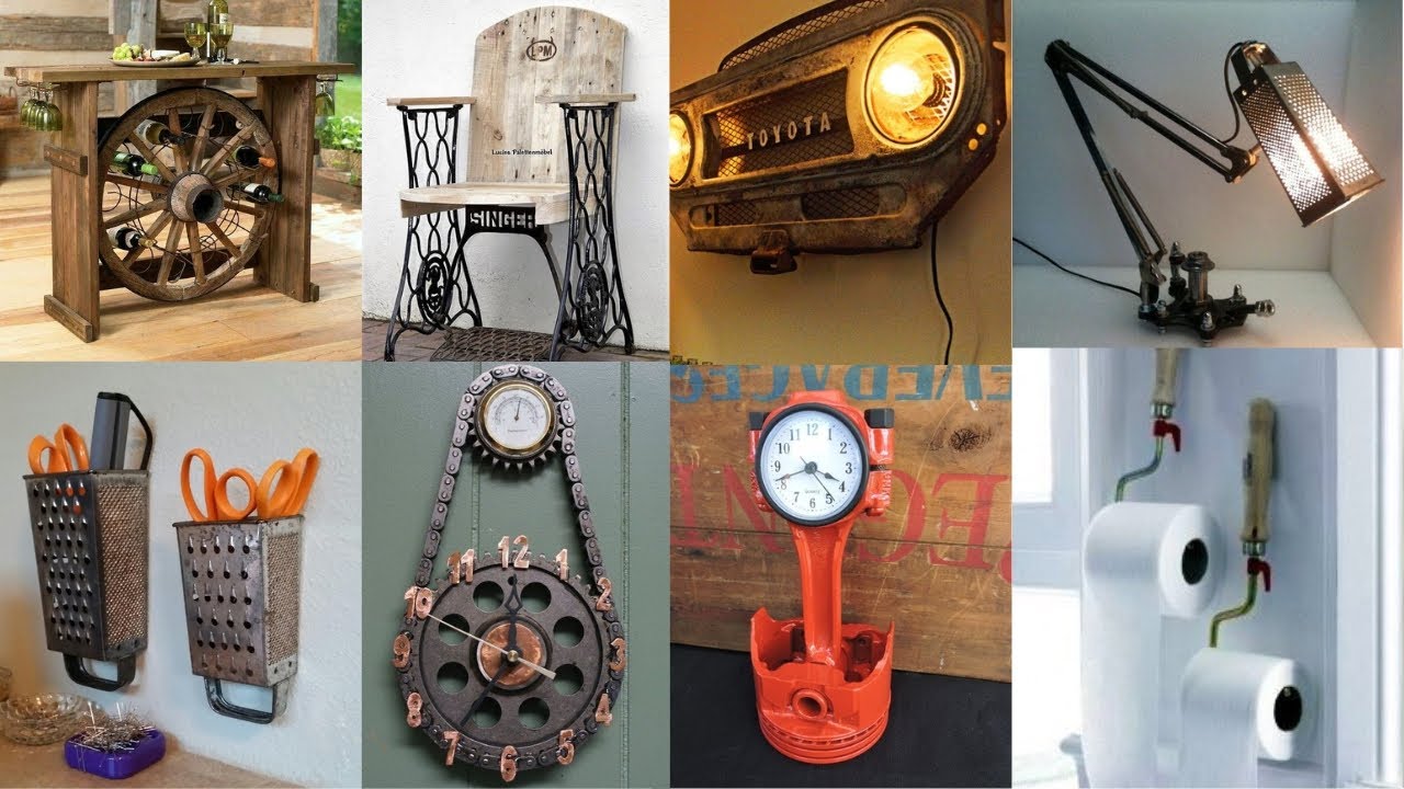 Repurposed meterial / Turning old material s into modern design 