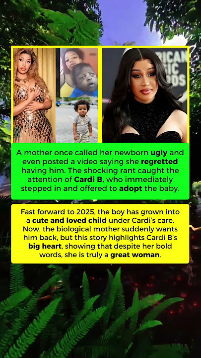 👶 Cardi B Saved a Child, Now Loved & Thriving