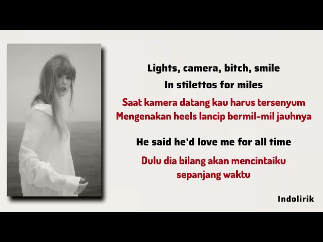 I Can Do It With A Broken Heart - Taylor Swift | Lirik Terjemahan class=