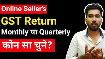 Different between Monthly and Quarterly GST Return | How to move monthly to quarterly GST Return