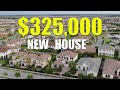 Inside a $325,000 New Construction House in Florida | New Home Tour