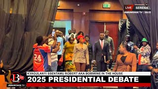 H.e. Bobiwine Arrival At The 2025 Presidential Debate