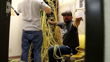 San Bernardino County Network Infrastructure Team | Comm Room Upgrade and Rewire