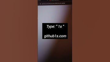 GitHub repository open in VS code on your browser #coding #github #devcommunity