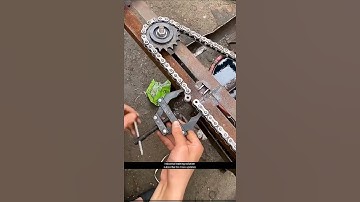 How to connect a chain #shorts #cnc #training #machine