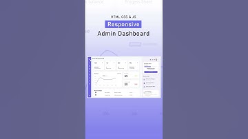 Responsive Admin Dashboard Using HTML CSS & JavaScript #admindashboard #admindashboardtemplate#short