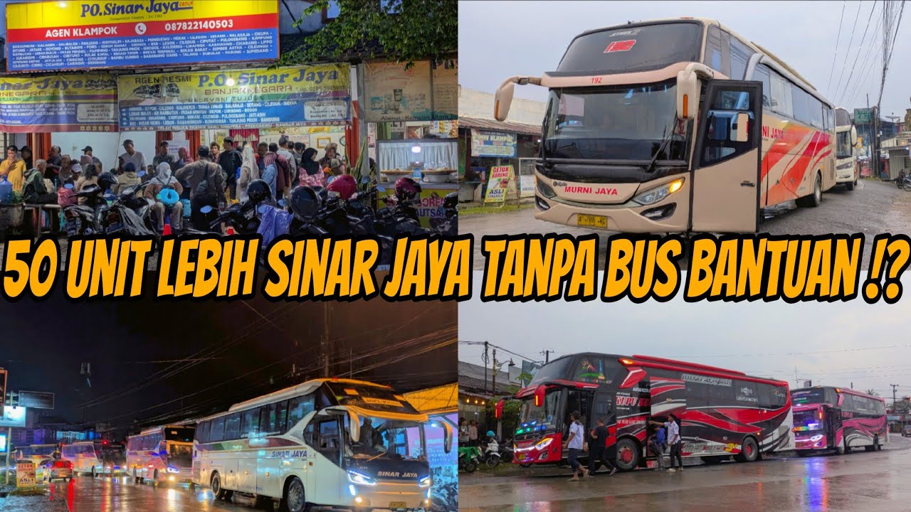 50an Unit Sinar Jaya Tanpa Memakai Unit Bantuan⁉️Puncak Arus Balik Libur NATARU 2026 