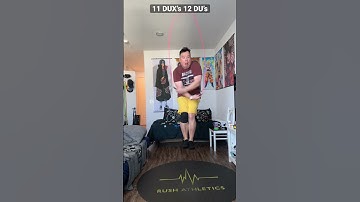 11 Double Under Crosses (DUX’s) & 12 Double Unders. #jumprope #doubleunders #cardio