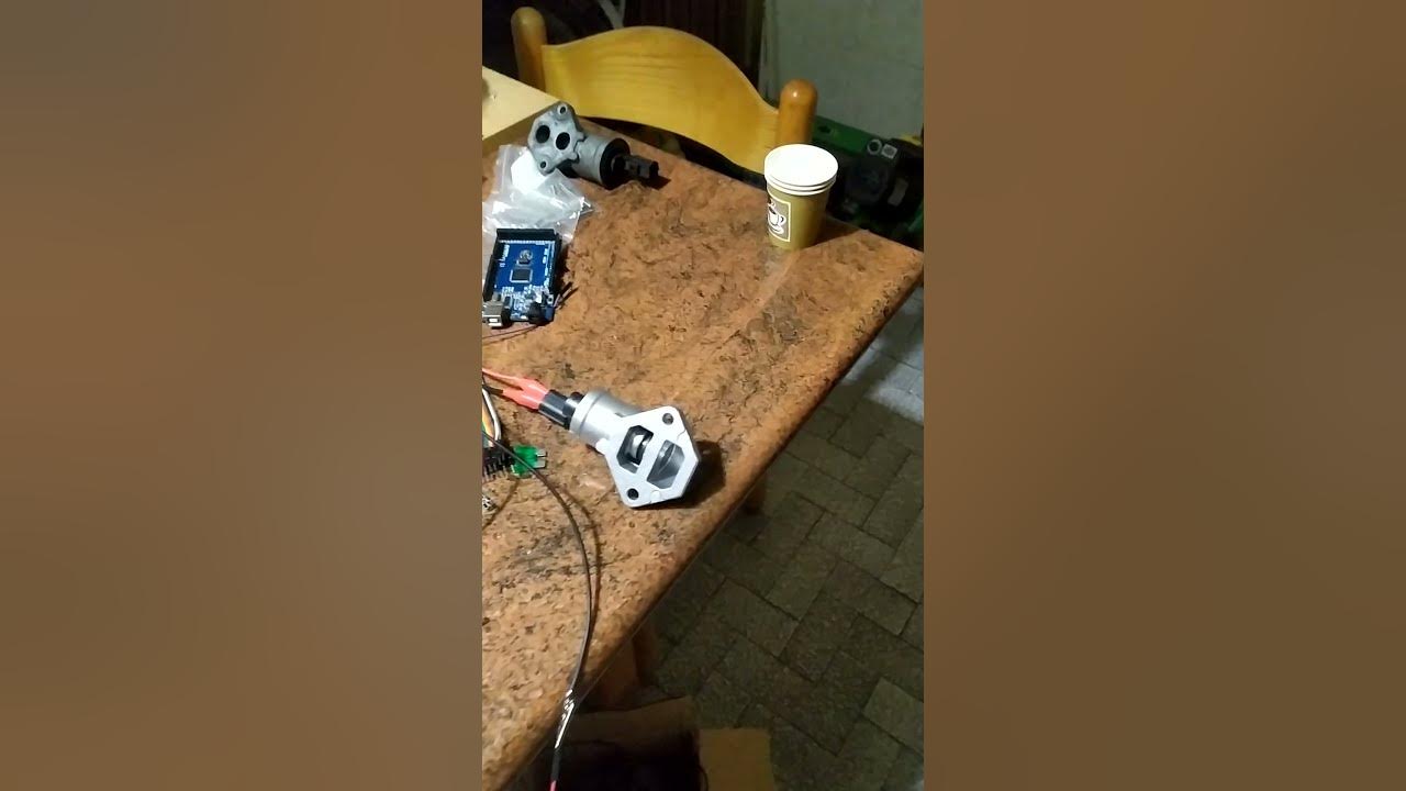 speeduino idle valve test YouTube