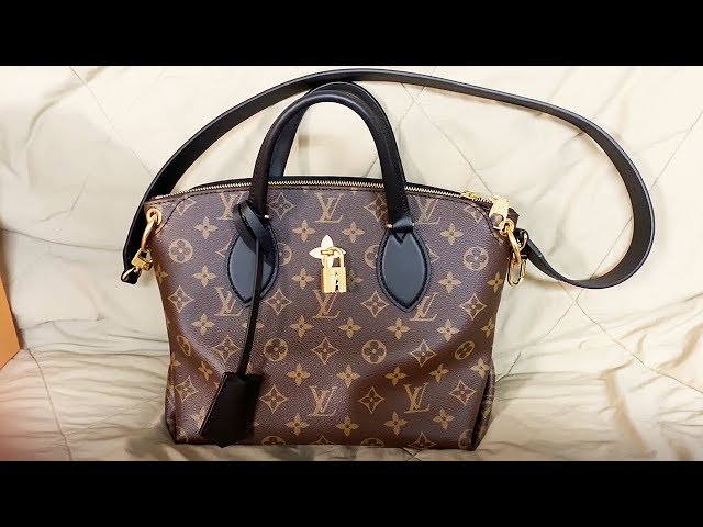 LOUIS VUITTON Monogram Flower Zipped Tote PM Lie de Vin 927676